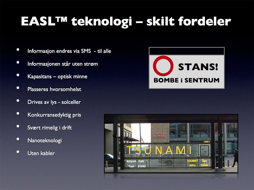 Til Storting og regjering 2016 i Tsunami